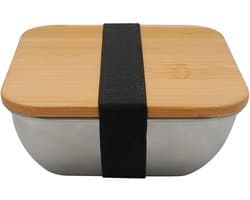 Isolerende roestvrijstalen lunchbox die geschikt is voor de magnetron 600 ml Fackelmann Move