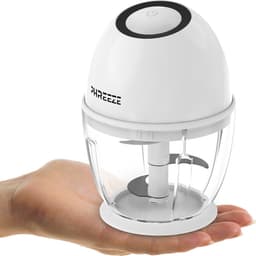 Mini Foodprocessor - 450ML - Elektrische Hakmolens - USB-C Oplaadbaar - Kleine Blender - Keukenmachine - Portable Chopper - Hakmolen Elektrisch - Babyvoeding Groente Smoothie Snijder — thumbnail 1