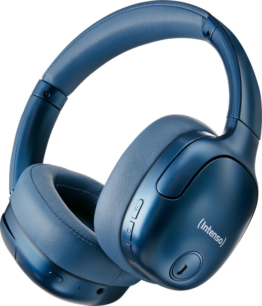 (Intenso) O400HA Bluetooth over-ear koptelefoon met actieve ruisonderdrukking (ANC) - blauw — afbeelding 1