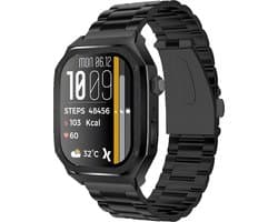 Maxcom, Aangesloten horloge FW65 Model IRON S IP68 2,5D glas, Grafiet