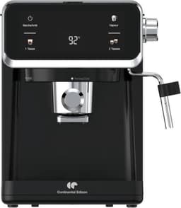 CONTINENTAL EDISON - CEME19B - Espressomachine - 950 Watt - Zwart — thumbnail 1