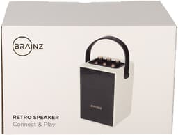 BRAINZ Retro Speaker Wit — thumbnail 3