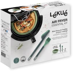 Lékué Airfryer Set - Incl Bakvorm, Keukentang en Bakborstel - Green — thumbnail 4