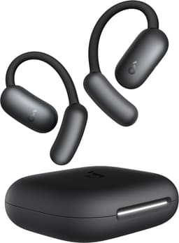soundcore AeroFit 2 van Anker - Open-ear hoofdtelefoon - Aanpasbare oorhaak - Stevige grip - Diepe bas - Hi-Res draadloze audio - 42 uur speeltijd - Bluetooth 5.4 - Draadloos opladen - IP55 - Heldere oproepen — thumbnail 1