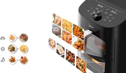Midea - MAD1100DADK - 2 in 1 - Air Fryer en Oven — thumbnail 3