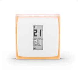Netatmo Slimme Thermostaat - Smart Thermostaat voor CV - Werkt met Google Home, Alexa & Apple Homekit - Draadloos - Wit — thumbnail 1