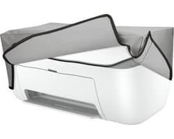 kwmobile hoes geschikt voor HP DeskJet 2755e / DeskJet 2720e / 2710e / 2820e / 2721e - Beschermhoes voor printer - Stofhoes in lichtgrijs