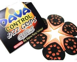 Dava - Jazz Grip Tip Pick Gel - Plectrum - 6-pack