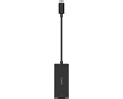 Belkin USB-C 2.5 GB Ethernet Adapter - Snelle Gigabit Ethernet Connector voor MacBook Pro, iPad Pro, Chromebooks, Laptops en Meer
