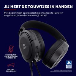 Trust GXT498 Forta - Licenced Gaming Headset - Geschikt voor Playstation 5 - PS4/PS5 - Zwart — thumbnail 7
