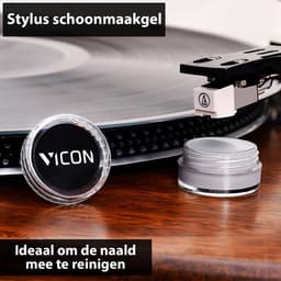 Vicon Professionele 6-in-1 Platenborstel set voor Vinyl Platen - Incl. Naaldreiniger - Antistatisch - Platenreiniger - LP Reinigingsset - LP schoonmaakset - Vinyl reiniger — thumbnail 5