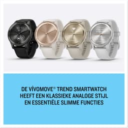 Garmin vivomove Trend - Smartwatch dames - 40mm- Mist Grey — thumbnail 5