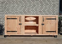 Bbq tafel | Barbecue tafel Chicago | Buitenkeuken | 3 delig | BuitenDuurzaam — thumbnail 4