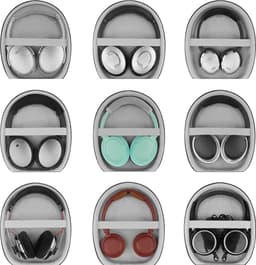 Hoofdtelefoon hoesje / Hard hoesje Draagtas - Over Ear Bluetooth Wireless Headphones - Storage Protective Case - Koptelefoon houder — thumbnail 4