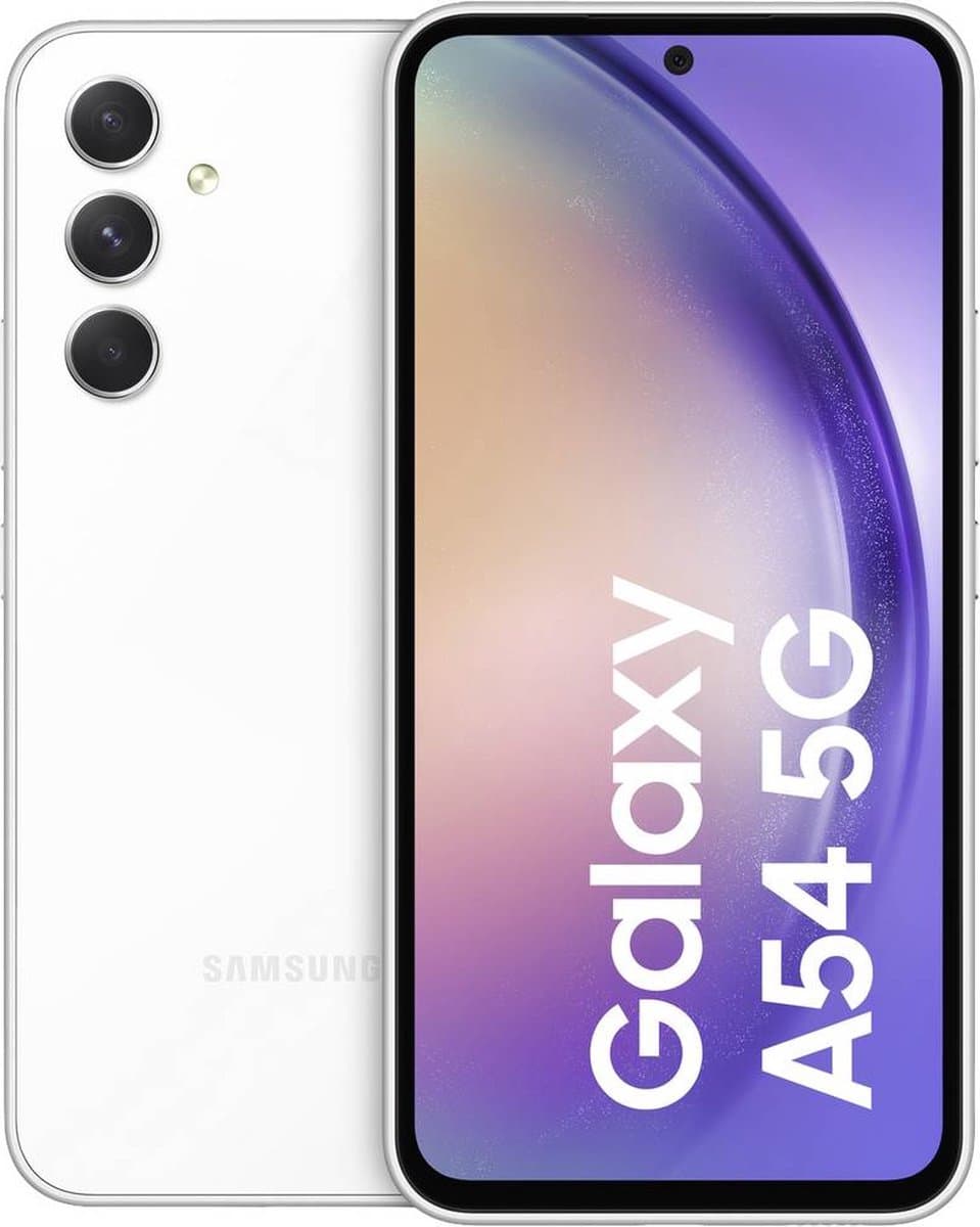Samsung Galaxy A54 5G - 256GB - Awesome White — afbeelding 1