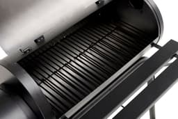 Zomerbundel Landmann Smoker Joe 100 Zwart - Met Gereedschapskoffer - Met thermometer - Met deksel - Met werkblad - Met wielen - Met bestek - Rookoven - Houtskool Barbecue - Charcoal grill - Amerikaanse look - — thumbnail 4