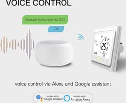 DrPhone GALW-002 Slimme WiFi Waterverwarmingsthermostaat 5A – 230V - App: Smartlife – Compatibel met Google Home & Amazon Alexa – Wit — thumbnail 5