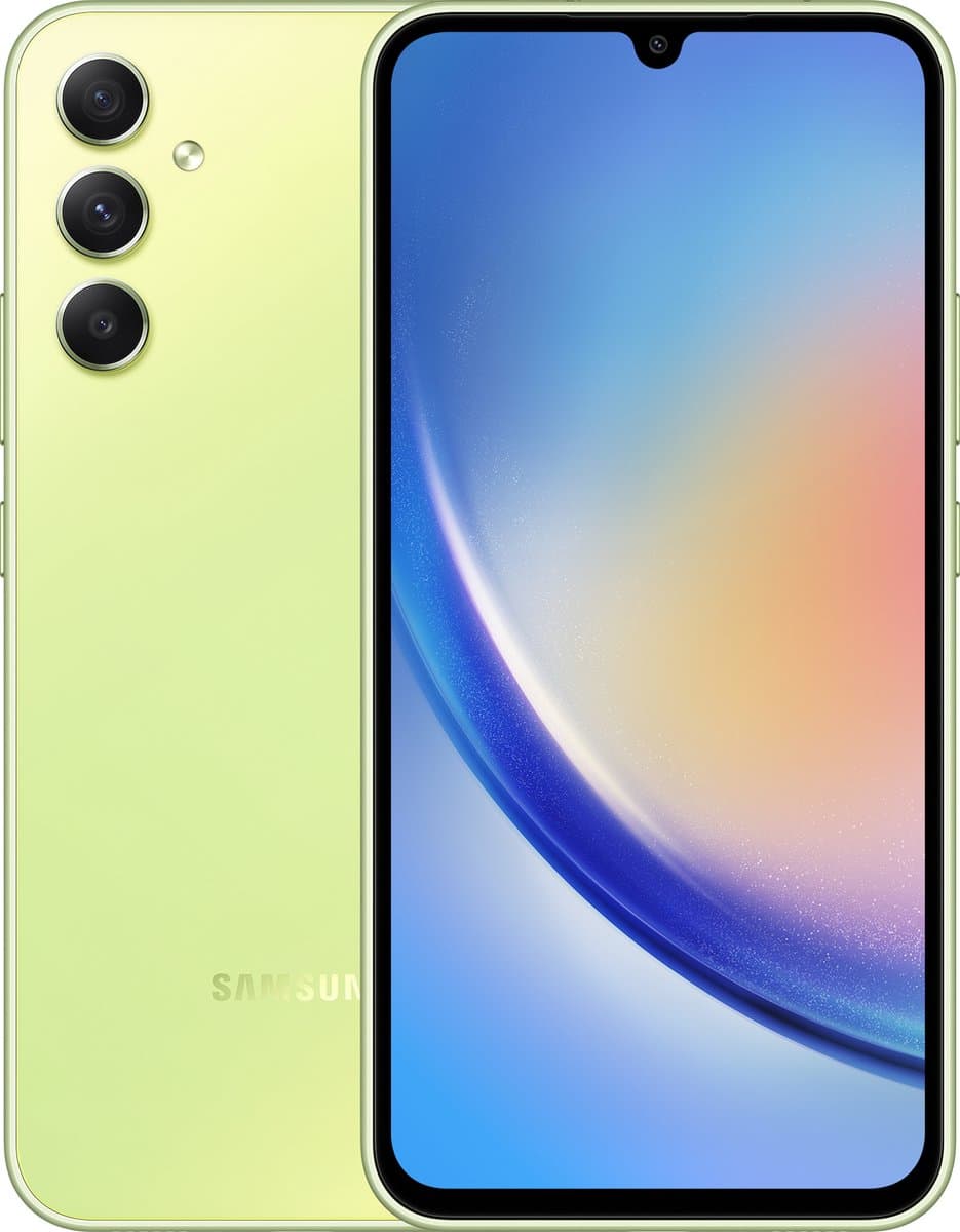 Samsung Galaxy A34 5G - 128GB - Awesome Lime — afbeelding 1