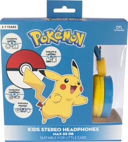 Pokémon Pikachu - kinder koptelefoon - volumebegrenzing - verstelbaar (3-8j) — thumbnail 3