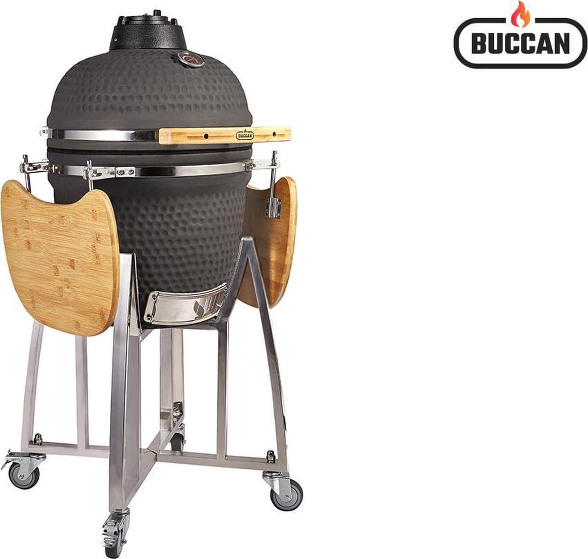 Buccan BBQ - Sunbury Smokey Egg - Large - Zwart — afbeelding 1