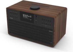 Revo SuperCD - Walnoot/Zwart | CD-speler - Dab Radio - Internetradio - USB - Bluetooth AptX — thumbnail 4