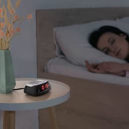 Krüger&Matz Wekkerradio - FM/AM - Snooze Functie - KM0824 - Zwart — thumbnail 3