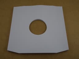 25 Stuks LP binnenhoezen deluxe wit papier (90gr papier, TOP KWALITEIT) - hoezen lp's, inner sleeves, binnenhoes, platenhoezen, maxi-singles, beschermhoezen, lps vinyl platen, 12", 12 inch — thumbnail 1