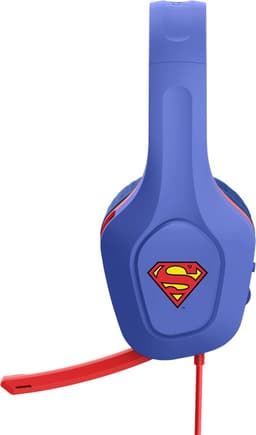 Trust GXT 415SM Zirox - Bedrade Superman Gaming Headset - voor PC, PS4, PS5, Xbox & Switch - Stereo - Superman Blauw — thumbnail 5