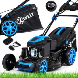 Hexwelt® HW-KS-224E Benzine Grasmaaier - Elektrische Start - 53 cm — thumbnail 1