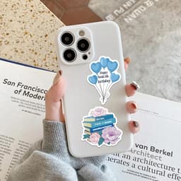 Boekachtige Stickers Set - 100 stuks | Esthetisch, Kawaii, Scrapbook Stickers | Voor Kindle Hoes, Laptop, Koffer — thumbnail 4