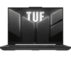 ASUS TUF Gaming A16 FA607PV-RL129W AMD Ryzen™ 9 7940HX Laptop 40,6 cm (16") WUXGA 16 GB DDR5-SDRAM 512 GB SSD NVIDIA GeForce RTX 4060 Wi-Fi 6 (802.11ax) Windows 11 Home Nederlands Grijs