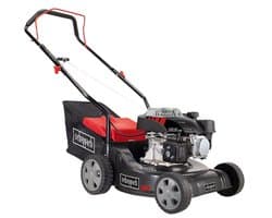 Scheppach Grasmaaier Benzine MP132-40 - 40cm maaibreedte - 4-takt - 131cc - 3,3pk - In 3 maaihoogtes instelbaar: 30-66mm - Voor tuinen tot 600m² - met 35L opvangbak