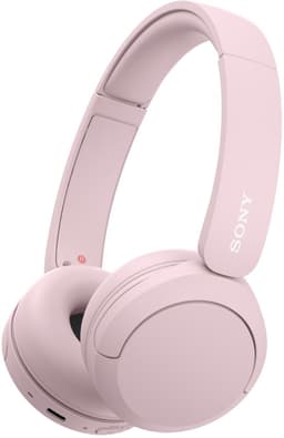 Sony WH-CH520 draadloze bluetooth-koptelefoon – tot 50 uur batterijduur met snellaadfunctie， on-ear stijl – roze — thumbnail 1