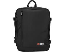Enrico Benetti Amsterdam Underseater / Cabin Rugzak - 17 inch laptop, 24L - 54687 - Zwart
