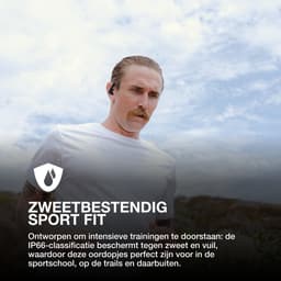 JLAB Epic Sport ANC 3 TWS In-ear Draadloze sport-oordopjes Met Noise-cancelling Zwart — thumbnail 3