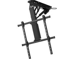 Gemotoriseerde Plafond Tv-Beugel voor 32 Tot 65 Inch Televisies. Elektrisch Verstelbare Plafond Tv-Beugel Met Gemotoriseerde Omklapbare Bevestiging, Max Vesa 24x24 In, 88 Lbs Gewichtscapaciteit