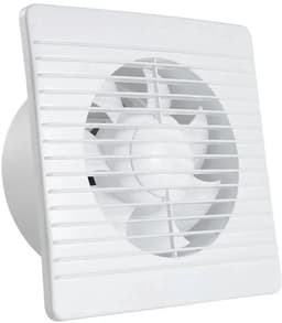 WiseGoods Premium Badkamer Ventilator - Toilet Accessoires - Ø100mm - Zeer Stil 35dB - Ventilatoren - Accessoires Wonen - Wit — thumbnail 1
