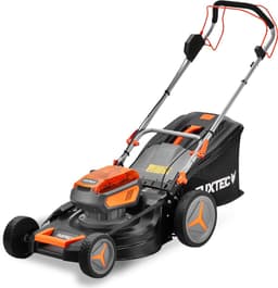 Zelfrijdende accu grasmaaier 40V (2X20V) - FUXTEC FX-E2RM46 - 46cm mulch zij-uitworp 2 Li-Ion 4Ah accu's — thumbnail 5