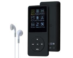 Draagbare MP3 Speler 8GB Met Verliesloze Geluidskwaliteit En 70 Uur Accuduur