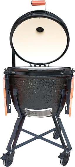 Buitenkado Kamado Brutale Compleet 23" – Zwart — thumbnail 1