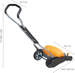 Kooimaaier 46 cm - Ergonomische en geruisloze grasmaaier voor een perfect gazon — thumbnail 4