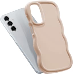 Avizar Snoepetui Geschikt voor Samsung Galaxy A16 4G en A16 5G Schokbestendig, Beige — thumbnail 6