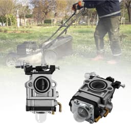 Carburateurset - Buis met pakking - Bougie en brandstoffilter - Voor carburateur grasmaaier 52cc 49cc 43cc — thumbnail 3