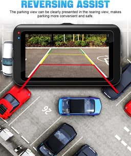 Dashcam voor Auto - Dual - Camerabewaking - Full HD - Zwart — thumbnail 5