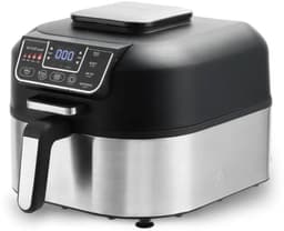 Swiss Pro+ Air Fryer & Air Grill - 6L - Zilver/Zwart - 1760W — thumbnail 2