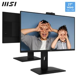 MSI Pro MP275QPDG - QHD IPS Docking Monitor - USB-C 98w - RJ45 - 27 inch — thumbnail 5