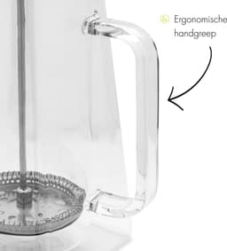 Leopold Vienna - French Press cafetière Dubbelwandig Otto 800 ml (6 kopjes) — thumbnail 4