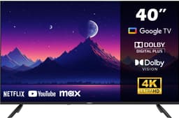 Horizon Smart TV 43 inch - 4K ULTRA HD LED Televisie - XT Line - Google TV WiFi - Voice Assistant - Frameless Slim Design — thumbnail 1