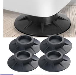 Knaak Trillingsdempers - 4 stuks - Voor Wasmachine, Droger & Apparatuur - Geluids- en Schokdempend — thumbnail 1