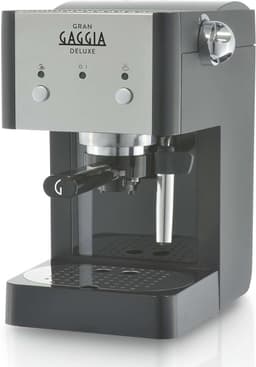 Manuale Koffiemachine voor 2 Kopjes - Zwart/Zilver — thumbnail 1